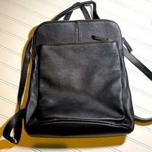 Leather Backpack 🎒